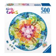 Ravensburger Ice Cream Cup Puzzle circulaire 500 pièces