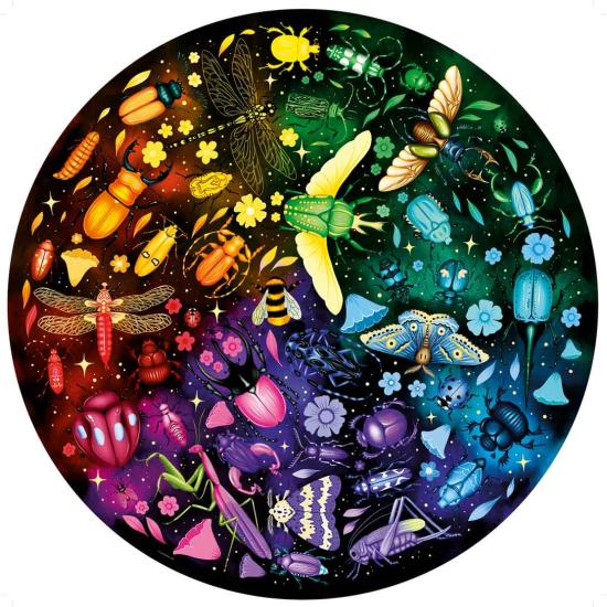 Puzzle Ravensburger Circulaire Insectes de 500 pièces