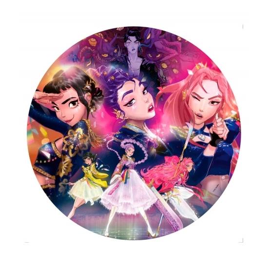 Puzzle Ravensburger Circulaire KPop Demon Hunters 500 Pcs