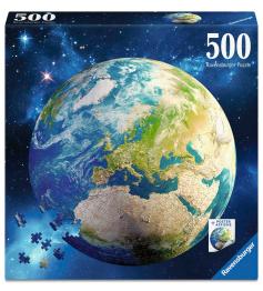 Puzzle Ravensburger Circulaire La Terre de 500 pièces