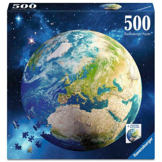Puzzle Ravensburger Circulaire La Terre de 500 pièces