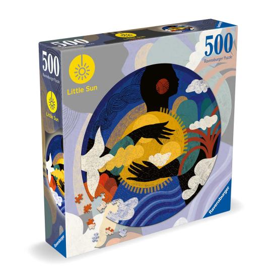 Puzzle Ravensburger Circulaire Little Sun Feel de 500 pièces Puzzle Ravensburger Circulaire Little Sun Feel de 500 pièces