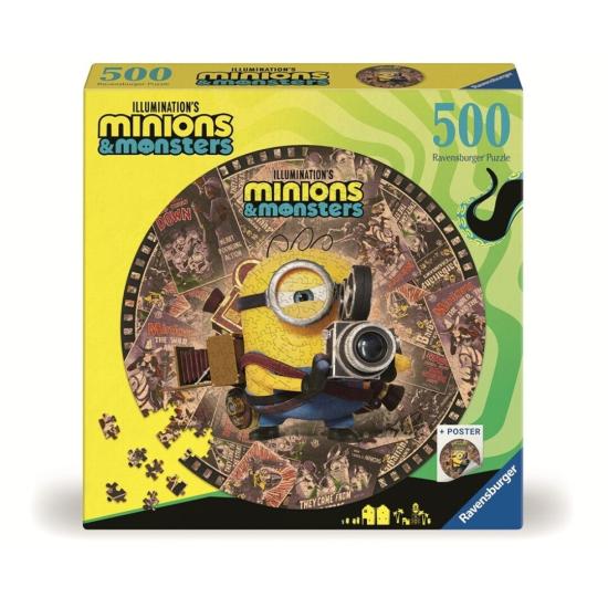 Puzzle Ravensburger Circulaire Minions de 500 pièces