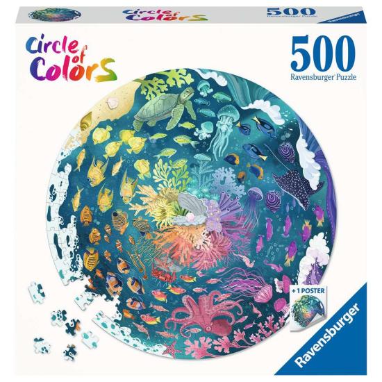 Ravensburger Puzzle circulaire océan 500 pièces