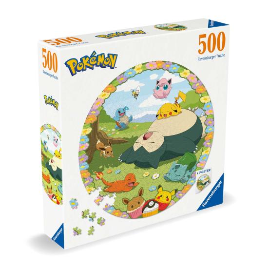 Puzzle Ravensburger Circulaire Pokemon de 500 pièces