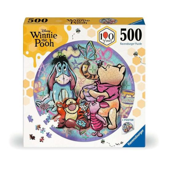 Puzzle Ravensburger Circulaire Winnie the Pooh de 500 pièces