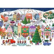 Puzzle Ravensburger Ville De Noël Enchanteresse 1000 pièces