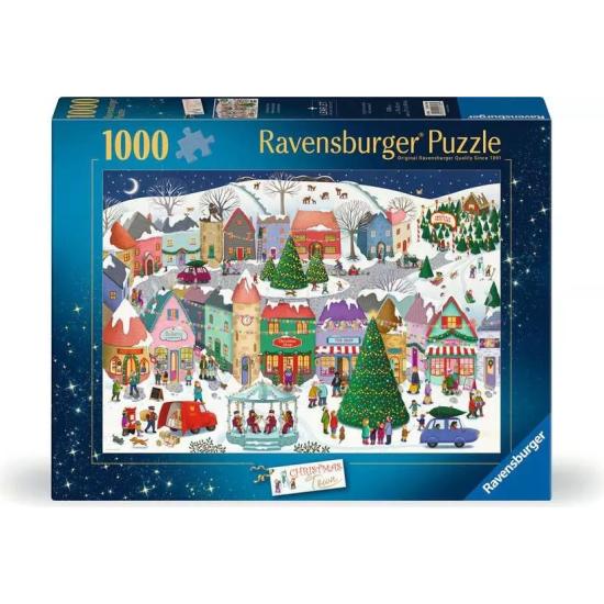Puzzle Ravensburger Ville De Noël Enchanteresse 1000 pièces