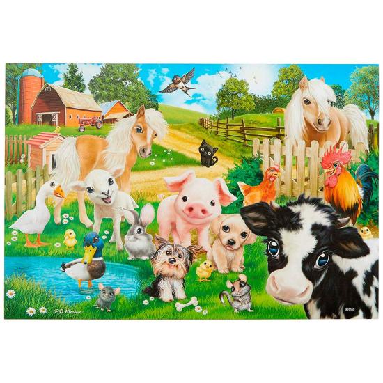 Ravensburger Animal Club Puzzle 2 x 24 pièces