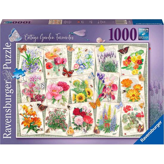 Ravensburger Puzzle Collection de fleurs 1000 pièces