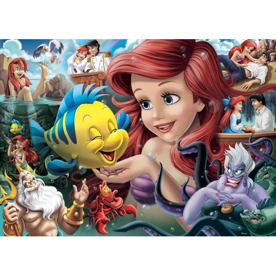 Puzzle Ravensburger Collection des héroïnes d'Ariel 1000 pièces