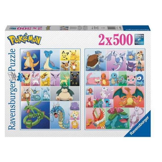 Ravensburger Puzzle Pokemon Collection 2x500 pièces