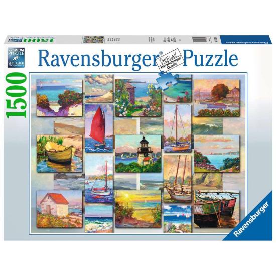 Ravensburger Coastal Collage Puzzle 1500 pièces