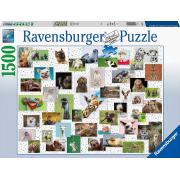 Ravensburger Collage Funny Animals Puzzle 1500 pièces