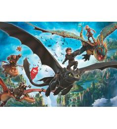 Puzzle Ravensburger Comment dresser votre dragon XXL 150 pièces