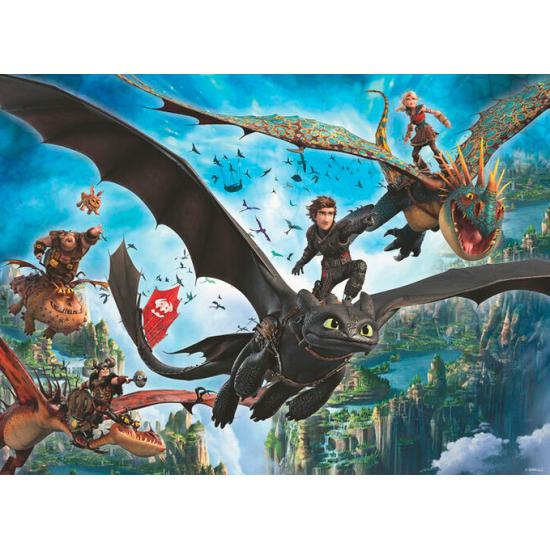 Puzzle Ravensburger Comment dresser votre dragon XXL 150 pièces