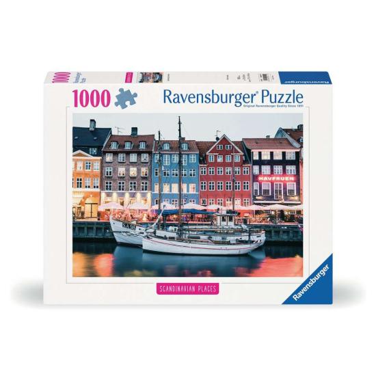 Puzzle Ravensburger Copenhague, Danemark 1000 pièces
