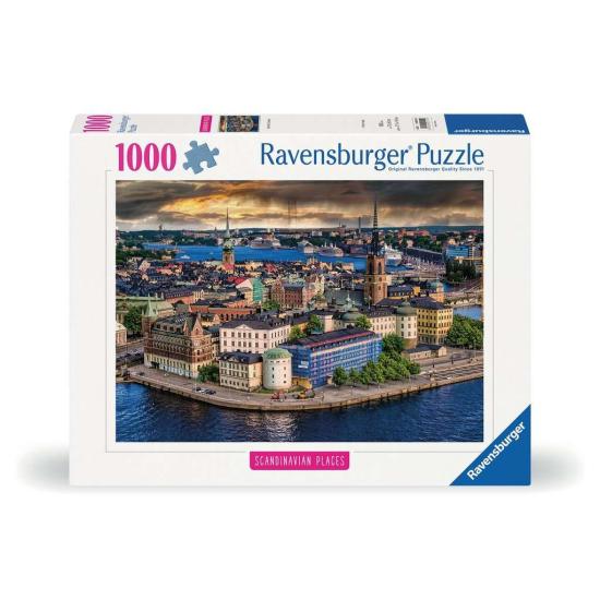 Puzzle Ravensburger Stockholm, Suède 1000 pièces