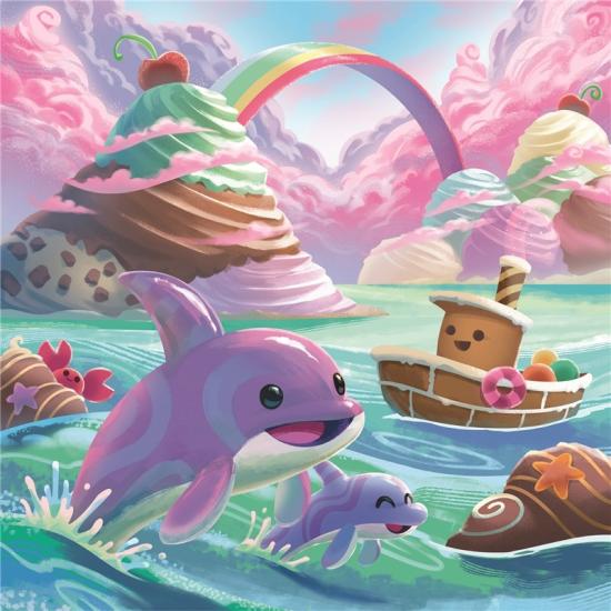 Puzzle Ravensburger Côte Sucrée 3x49 pièces