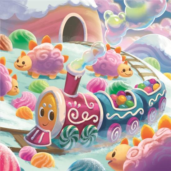 Puzzle Ravensburger Côte Sucrée 3x49 pièces