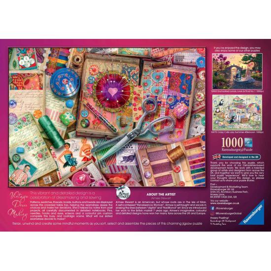 Ravensburger Vintage Sewing Puzzle 1000 pièces