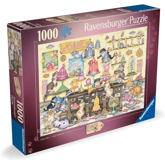 Puzzle Ravensburger Crazy Cat's Jelly Jamboree 1000 pièces