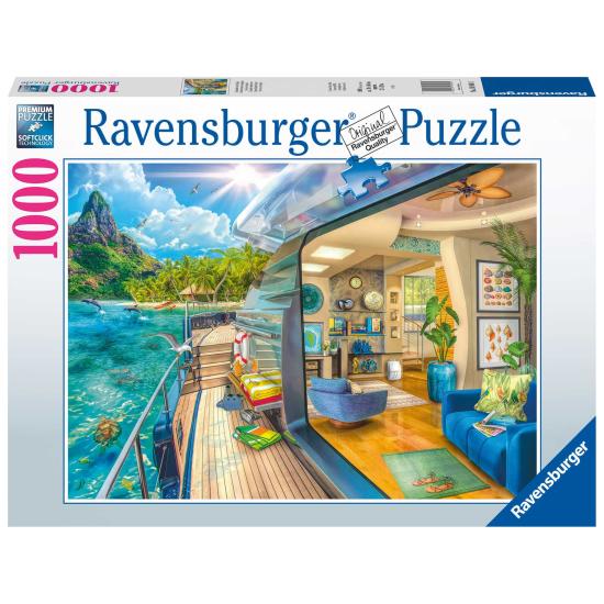 Ravensburger Croisière vers les tropiques Puzzle 1000 pièces