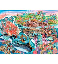 Puzzle Ravensburger Conte Thalassique de 2000 pièces