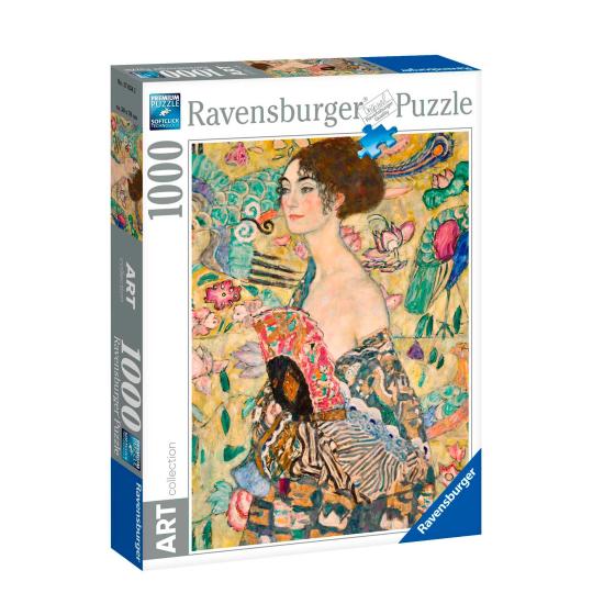 Puzzle Ravensburger Dame à l'éventail de 1000 pièce