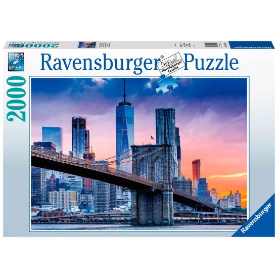 Puzzle Ravensburger De Brooklyn à Manhattan 2000 pièces