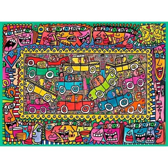 Puzzle Ravensburger Sur le chemin de votre fête, 1500 pièces