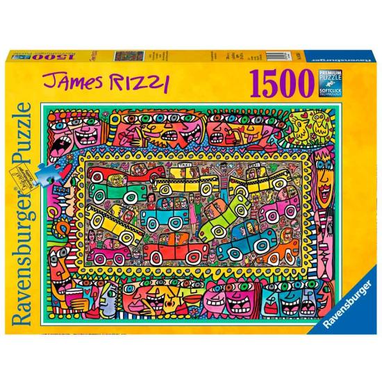 Puzzle Ravensburger Sur le chemin de votre fête, 1500 pièces