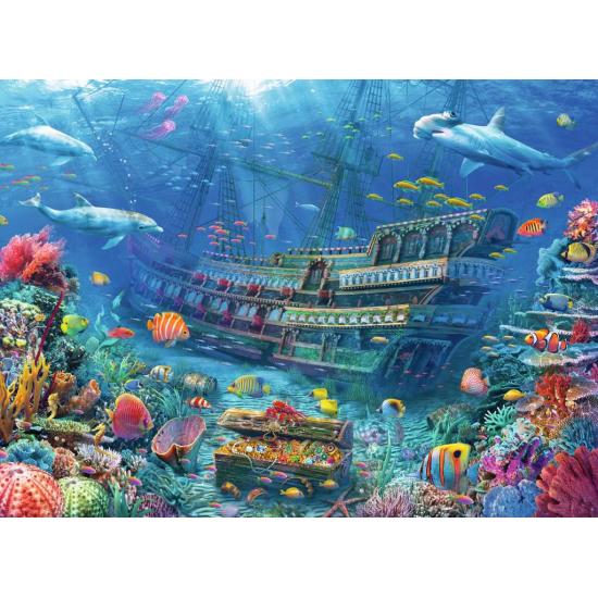 Ravensburger Puzzle Submarine Discovery XXL 200 pièces