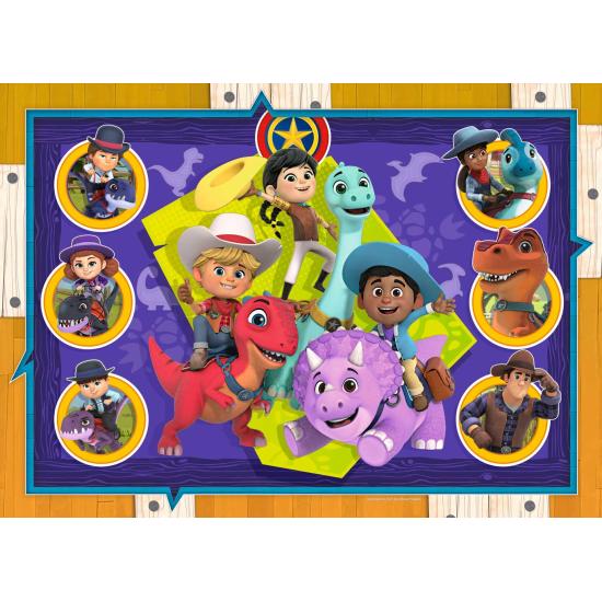 Ravensburger Dino Ranch Puzzle 4x42 pièces Ravensburger Dino Ranch Puzzle 4x42 pièces