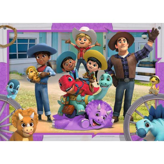 Ravensburger Dino Ranch Puzzle 4x42 pièces Ravensburger Dino Ranch Puzzle 4x42 pièces