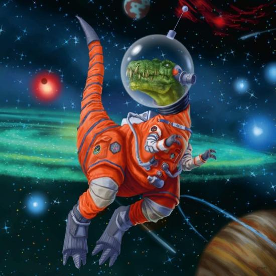 Ravensburger Puzzle Dinosaures dans l'Espace 3x49 Pzs Ravensburger Puzzle Dinosaures dans l'Espace 3x49 Pzs