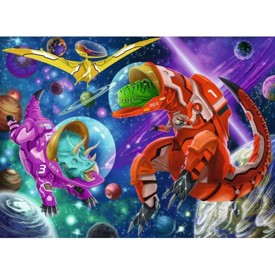 Ravensburger Puzzle Espace Dinosaures XXL 200 pièces