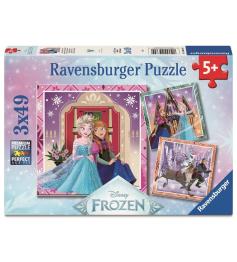 Puzzle Ravensburger Disney Frozen 3 x 49 pièces