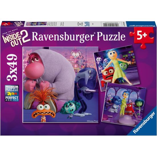 Puzzle Ravensburger Disney Inside Out 2 3x49 pièces