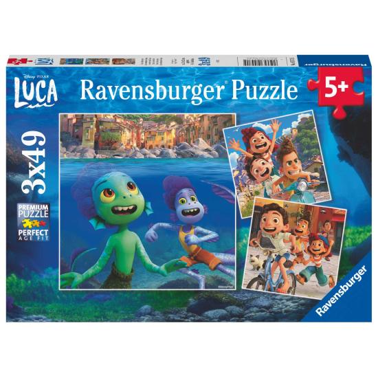 Ravensburger Disney Luca Puzzle 3x49 pièces