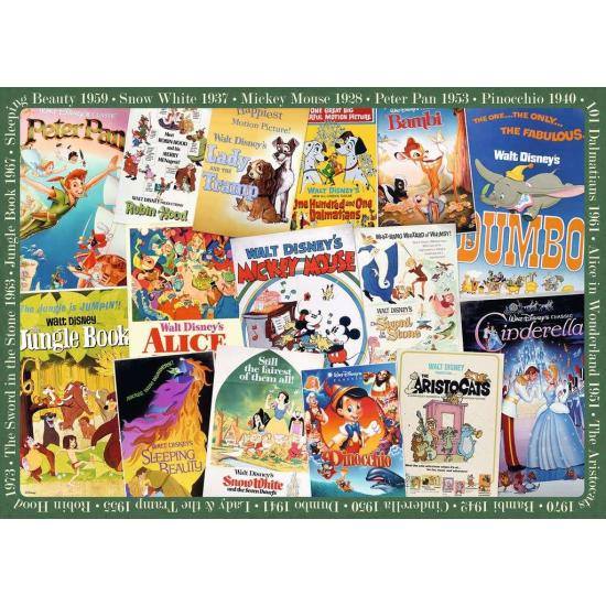 Ravensburger Disney Movies Puzzle vintage 1000 pièces Ravensburger Disney Movies Puzzle vintage 1000 pièces