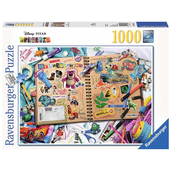 Ravensburger Disney Pixar Puzzle, Scrapbook 1000 pièces