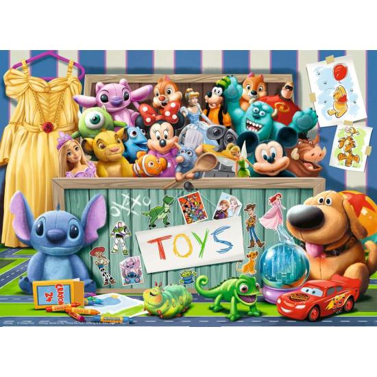 Puzzle Ravensburger Disney Pixar Multi-personnages XXL 100 pièce