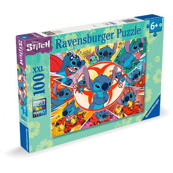 Puzzle Ravensburger Disney Stitch XXL 100 pièces Puzzle Ravensburger Disney Stitch XXL 100 pièces