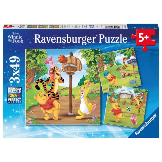 Ravensburger Disney Winnie l'ourson Puzzle 3x49 pièces
