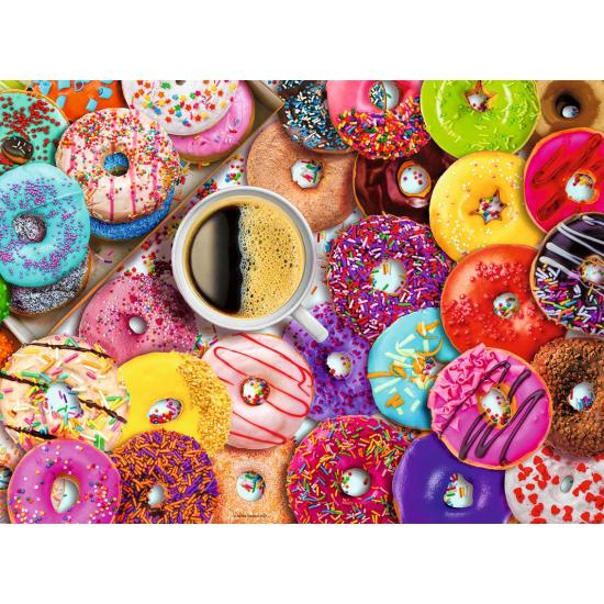 Ravensburger Puzzle Donuts colorés 500 pièces