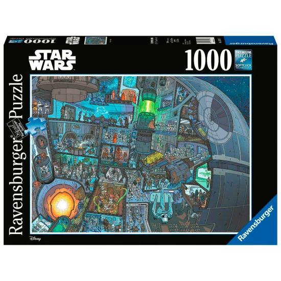 Puzzle Ravensburger Où est le Wookie, Star Wars 1000 pièces