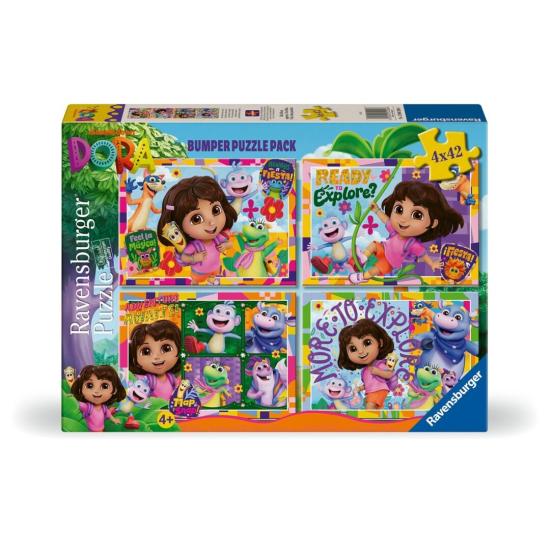 Puzzle Ravensburger Dora 4x42 pièces