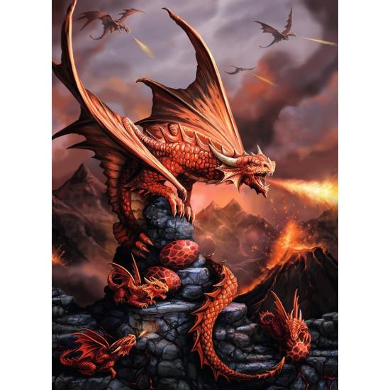 Ravensburger Fiery Dragon Puzzle 500 pièces