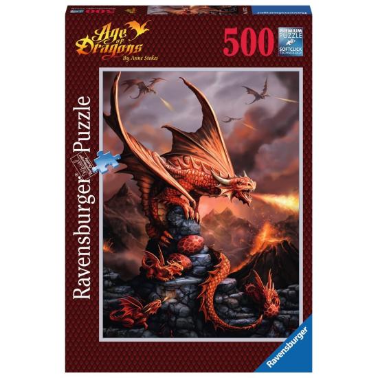 Ravensburger Fiery Dragon Puzzle 500 pièces